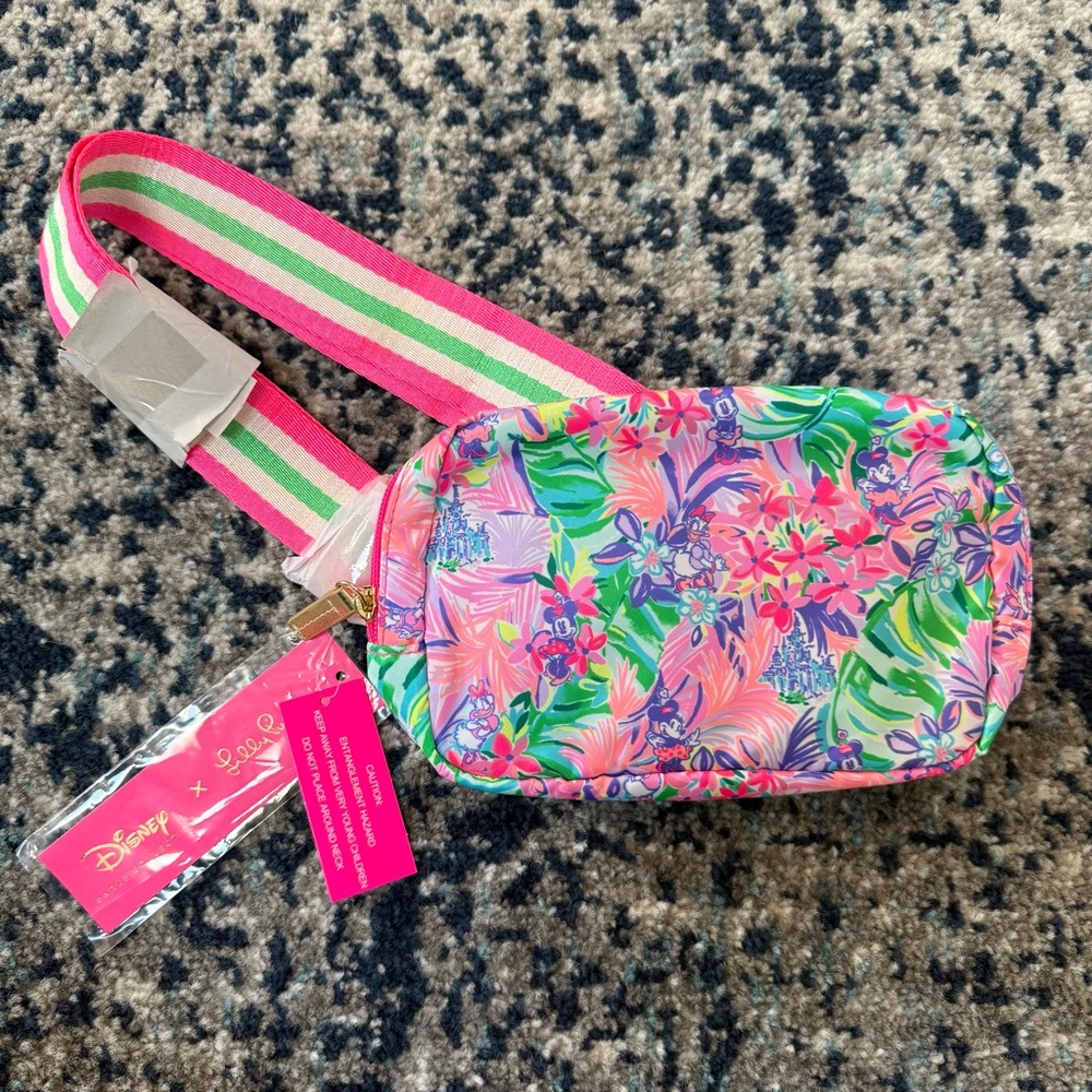 Lilly Pulitzer Disney Parks Disney Dreamin' Daisy Minnie Belt Bag / Fanny Pack
